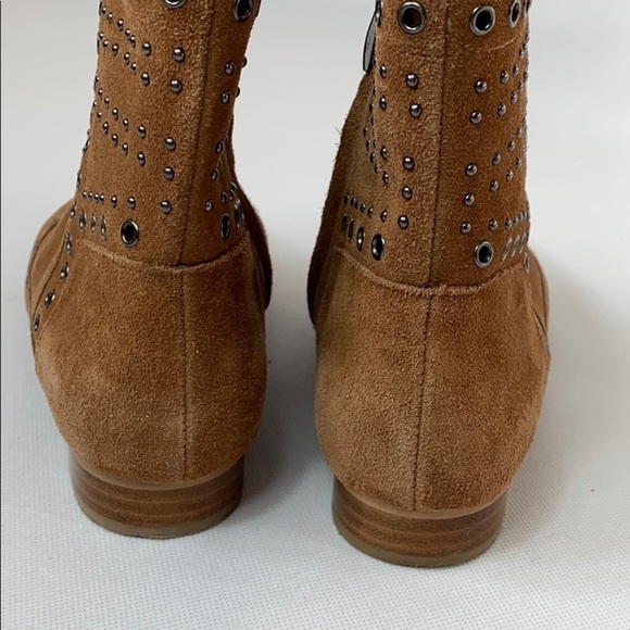 French Connection Charlene grommet suede bootie - Picture 4 of 6